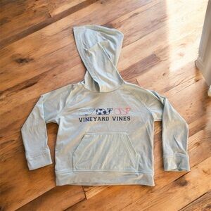 Vineyard Vines Kids Teal Pullover